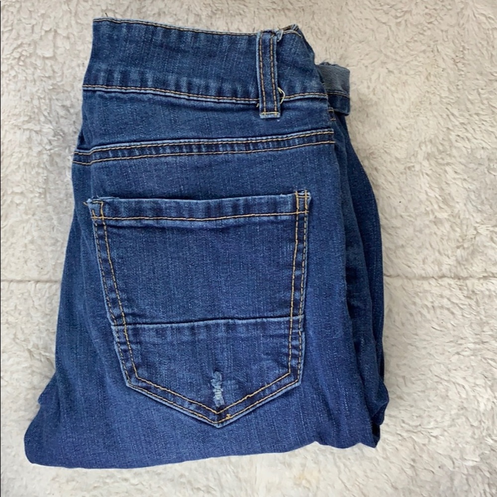 Jeans ripped